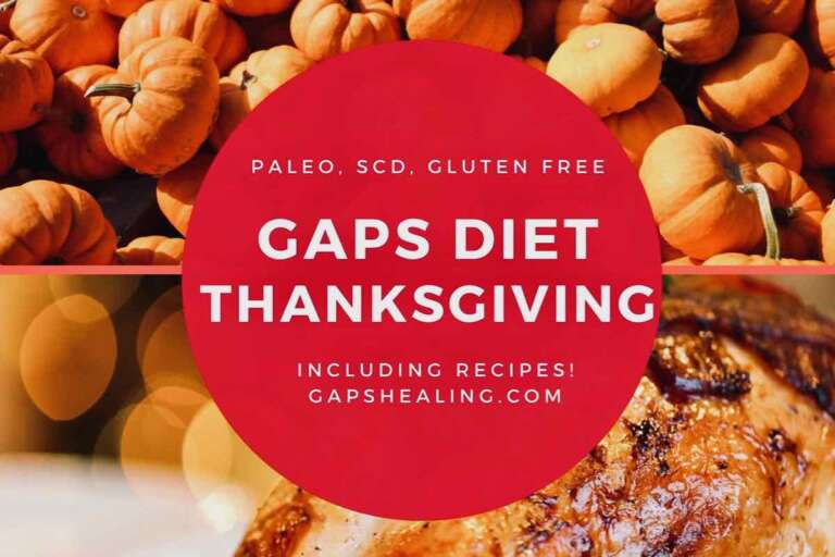 GAPS Diet Thanksgiving Recipes